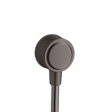Axor Montreux Wall Outlet with Check Valves in Brushed Black Chrome 16884341