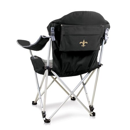 Picnic Time Family Of Brands NFL New Orleans Saints - Reclining Camp Chair 803-00-175-204-2