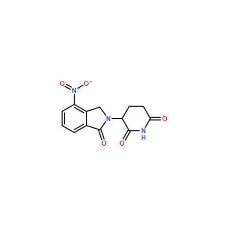 Ak Scientific 3-(4-Nitro-1-oxo-1, 3-dihydroisoindol-2-yl)piperidine-2, 6-dione (5g), CAS 827026-45-9 Z3552-5g
