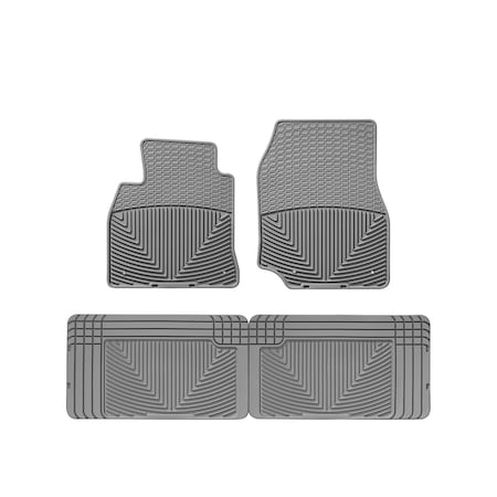 Weathertech Grey, Front and Rear All Weather Floor Mats W23GR-W25GR