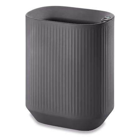 Crescent Garden TruDrop Modular Self-Watering Tall Square Planter - Indoor/Outdoor - Slate, 20"x20"x38"H A619797