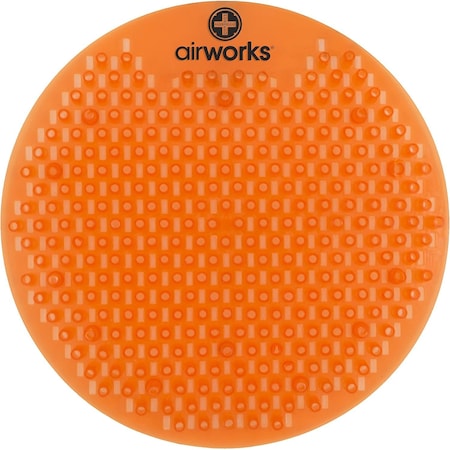 Hospeco AirWorks Splash Free Urinal Screen, Mango - Box of 10 AWSFUS007-BX