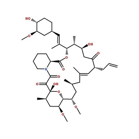 Ak Scientific FK-506 monohydrate (10mg), CAS 109581-93-3 G448-10mg