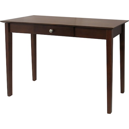 Winsome 94844 Rochester Console Table with one Drawer Shaker- Antique Walnut 94844
