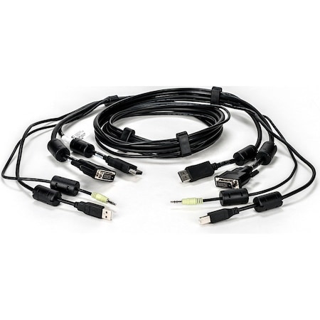 Vertiv Cable Assembly, 1-Dvi-D/1-Displayport/1- CBL0178