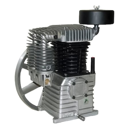 Rolair Air Compressor Pump, 2 Stage, 61 fl oz Oil Capacity, 2 Cylinder PMP22K24CH