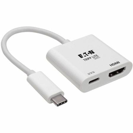 Tripp Lite USB 3.1 GEN 1 USB-C TO HDMI 4K ADAPTER M/F, THUNDERBOLT 3 COMPATIBILITY, 4K at 6 U444-06N-H4K6WC