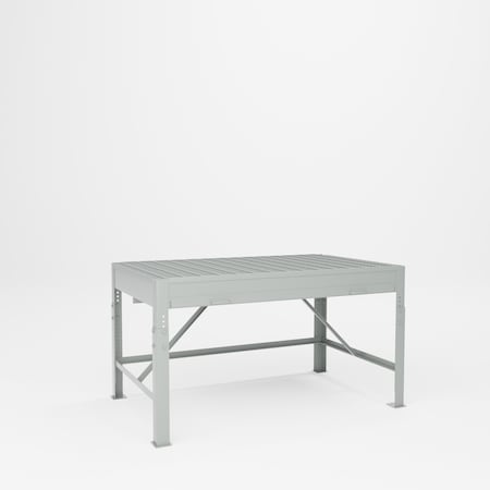 Pucel Pro Welding Bench, 60 in W x 36 in D x 30-42 in H, Red PWB-6036