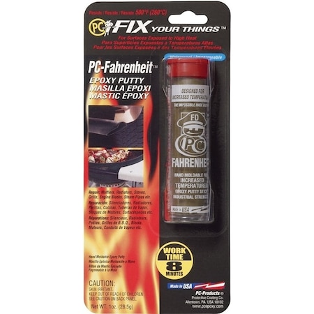 Pc Products PC-Fahrenheit Epoxy Adhesive, Brown, 1 oz Stick 25543