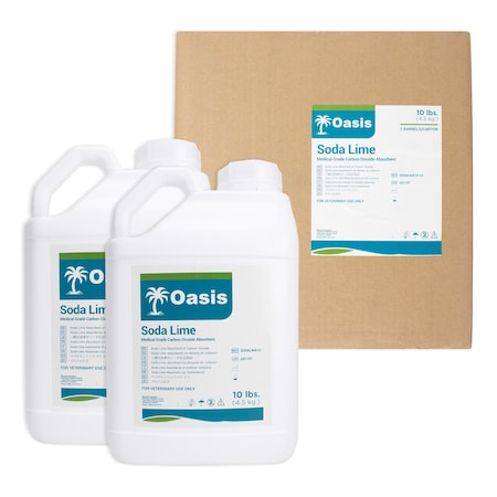 Oasis Soda Lime, 10 lbs, 2PK 121201