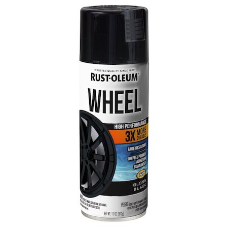 Rust-Oleum Automotive Coating, Black, 11 oz 368076