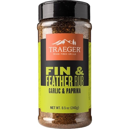 Traeger Seasonings, Fin and Feather Rub, 10.1 oz Tin SPC261