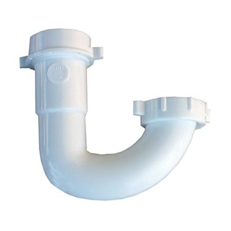 Larsen Supply Co 1-1/2" Wht Sink J Bend 03-4227