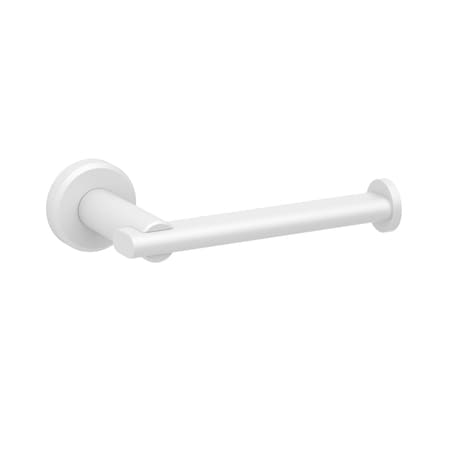 Gatco Locke Euro Toilet Paper Holder, Matte White 5483