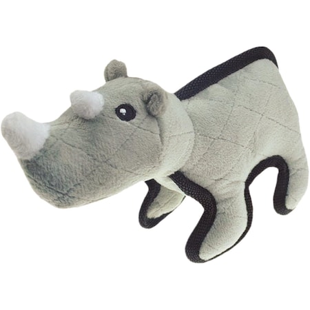 Boss Pet Pet Park Blvd Tuffimals Small Rhino Dog Toy US2021 14 20