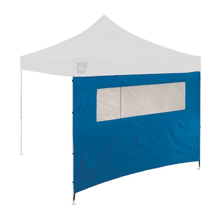 Ergodyne Blue Pop-Up Tent Mesh Window Sidewall - 10ft x 10ft 6195
