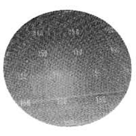 Essex Silver Line Sanding Disc, 17 in Dia, 150 Grit, Very Fine, Screen Cloth Backing 17SC150