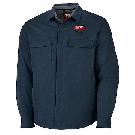 Milwaukee Tool Heated Shirt/Jacket, Polyester, L M103U-21L