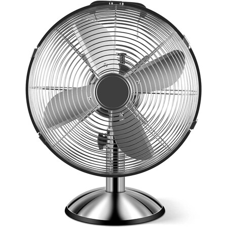 Edendirect 12 Inch Stand Fan 3 Settings Speeds High Velocity Heavy Duty Metal ZR-HIFANXTABLE12METALF