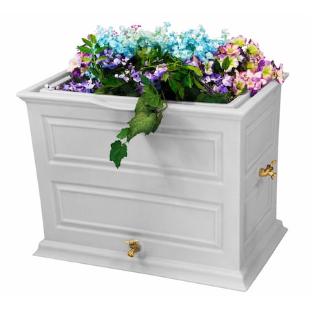 Good Ideas Savannah Elevated Garden Rain Saver - Cool Gray SV-ERS-CG2C