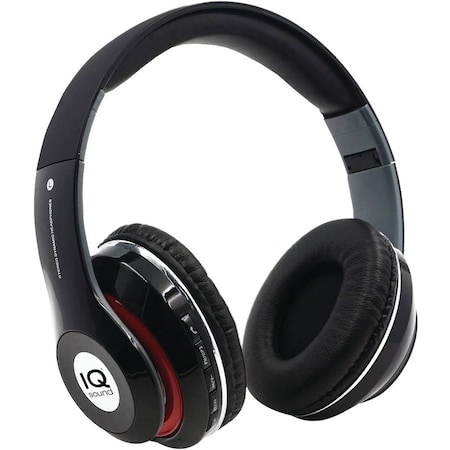 Supersonic IQ Sound Bluetooth Wireless Headphones and Mic IQ-130BT-BLK