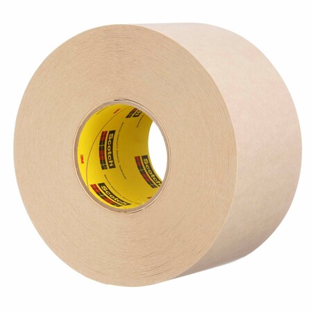 3M Masking Tape, 4 in W x 60 yd L, 5.4 mil Thick, Tan, Rubber Adhesive, 3 PK 346