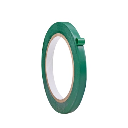 Wod Tape PVC, Emerald Green, 1/4 inch (6mm) W., 6 mil Thickness, 192 PK WOD VTC366-00250-192-36-EMG