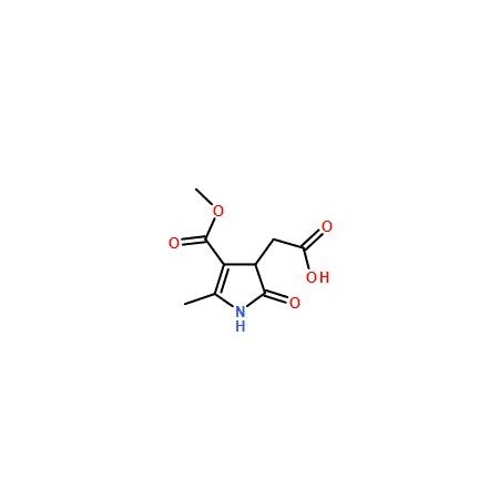 Ak Scientific 2-[4-(Methoxycarbonyl)-5-methyl-2-oxo-2, 3-dihydro-1H-pyrrol-3-yl]acetic acid (1g), CAS 77978-73-5 Y4080-1g