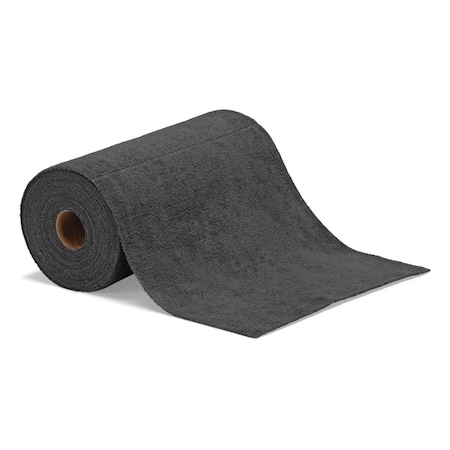 Pig SHOPREADY DISP WIPER - BLACK MICROFIBER, 50PK WIP450-BK