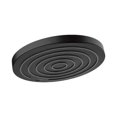 Hansgrohe Pulsify S Showerhead 260 1-Jet, 2.5 GPM in Matte Black 24141671