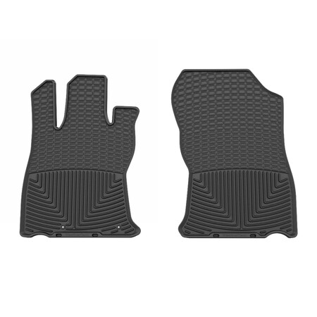 Weathertech Black, Front All Weather Floor Mats W669