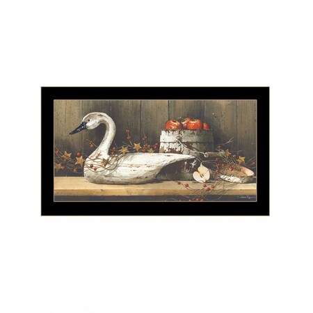 Homeroots Apple Appeal 2 Black Framed Print Wall Art 407374