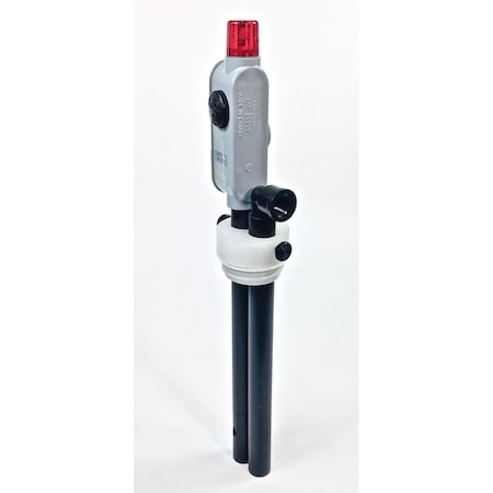 Gizmo Engineering Drum Alarm High Level, 3/4 in Black polypropylene pipe 2 in Buttress thread, Dual alarm DHB-PF