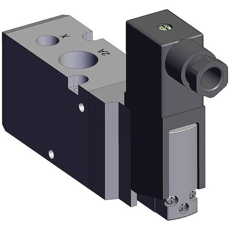 Smc Solenoid Air Control Valve, 140 mm L VP542R-5DZ1-03NA