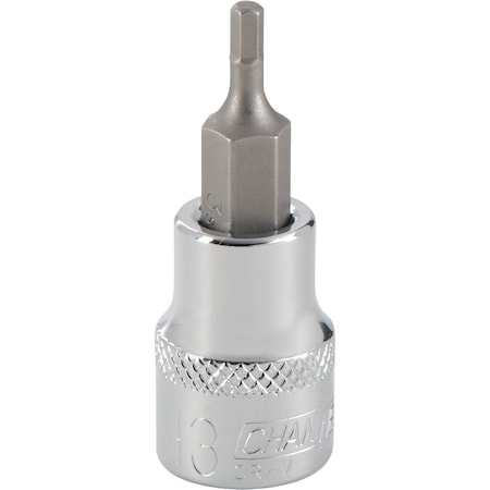 Channellock 3/8'' Drive 3 mm 6-Point Metric Hex Bit Socket 372242