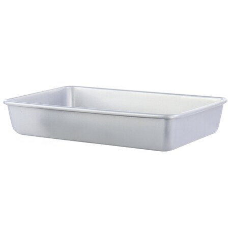 Martha Stewart Everyday Bakeaway 13 Inch Rectangular Carbon Steel Baking Pan in Silver 128713.01