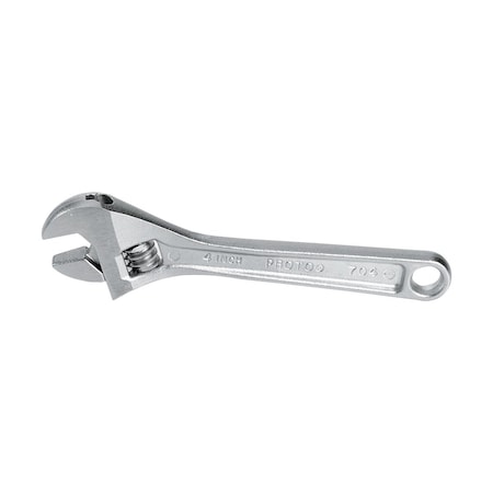 Proto NON-INSULATED ADJUSTABLE WRENCH, 15/16 IN, SATIN, 6 IN OAL, STEEL BODY, ASME J706