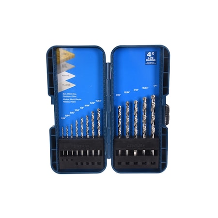Century Drill & Tool 13 Piece Brite Drill Bit Set 22713