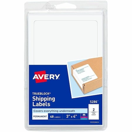 Avery Shipping Labels, PK40 05286