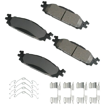 Akebono Street Perf Pad, Asp1508A ASP1508A