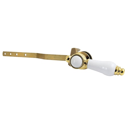 Kingston Brass Front Mount Toilet Tank Lever, Polished Brass KTBPL2