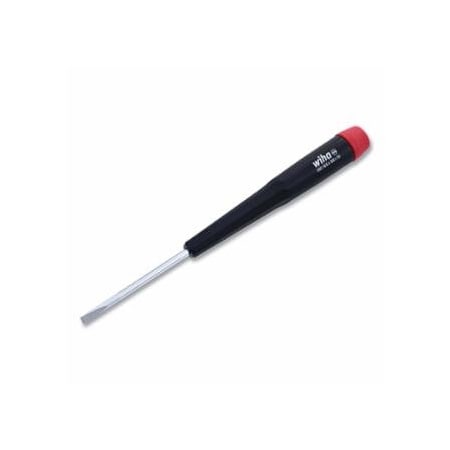 Wiha Precision Slotted Screwdriver, 1/8 in Tip, 5.7 in OAL 817-26030