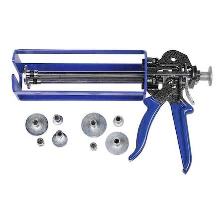 Vibra-Tite Multiple Ratio Two-Part Applicator, Green, 1:1, 10:1, 2:1 Mixing Ratio D400RVA