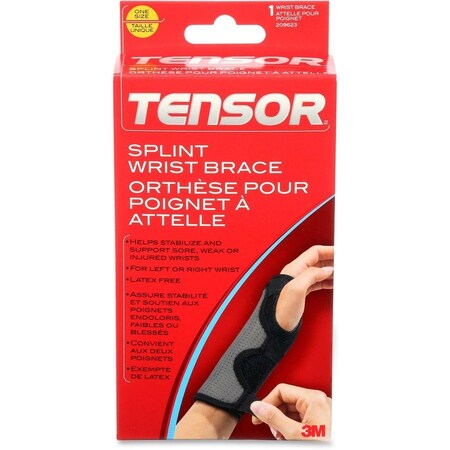 Ace Splint Wrist Brace, Reversible, PK12 209623