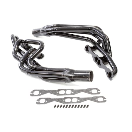 Schoenfeld 135CM2 1.62 x 3 in. 602 Crate Motor Flange Header for Small Block Chevy SCH135CM2