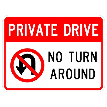 Sign Solutions Usa Traffic Sign, 24 in Width, Aluminum Sign, Horizontal Rectangle DCS12HWT2418CUS00219