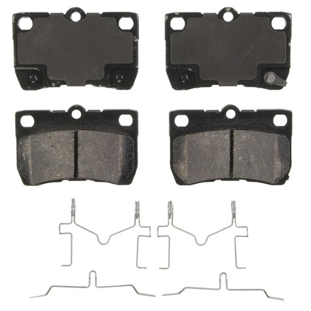 Wagner Brake QuickStop Rear Disc Brake Pad Set Ceramic,  ZD1113