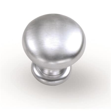 Laurey 1.06 in. Knob - Solid Brass with Satin Chrome 40639
