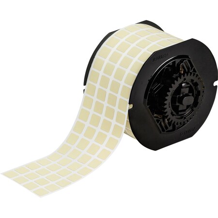 Brady B33 Series Amber Polyimide Labels 0.5 in H x 0.5 in W Amber 5000/RL B33-149-724