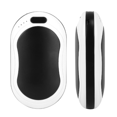 Fresh Fab Finds Pocket Warmer Power Bank - 10000mAh, Rechargeable, Double-Sided Heating, Flashlight, 3 Temp FFF-GPCT3685